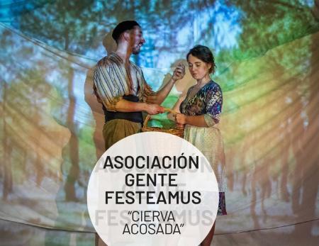 CIERVA ACOSADA